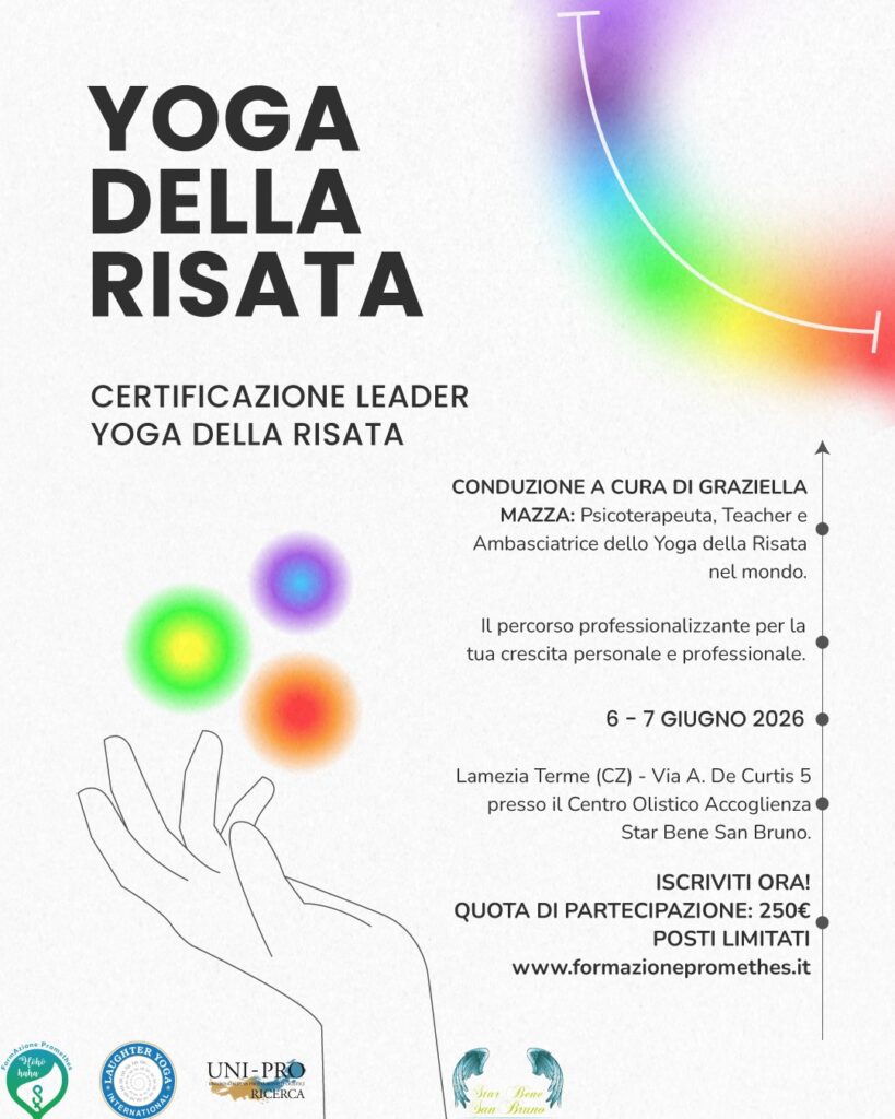 Corso Professionalizzante Internazionale Leader di Yoga della Risata
